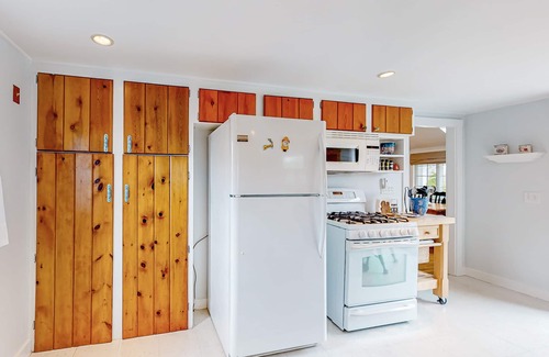 West Hyannisport House | Tree-lined home with lovely yard, decks & private beach access - walk to town