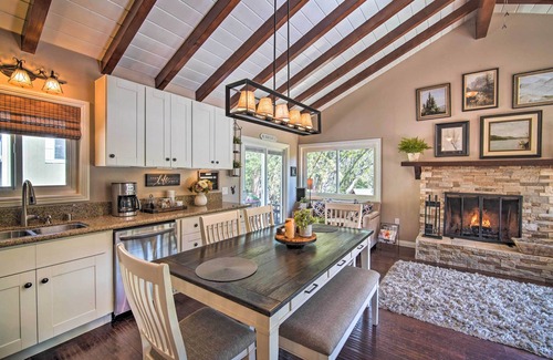 Lake Arrowhead Cottage | Tree-Lined Twin Peaks Cottage w/Custom Stream