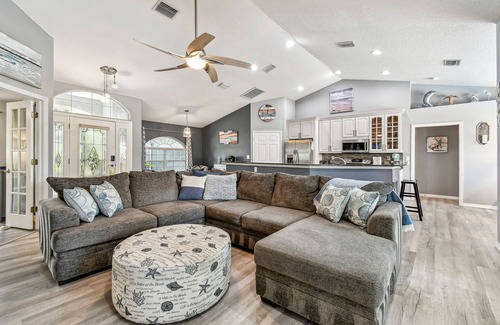 Harbor Hills House | Tropical 4 Bed Pool Home Min to Beaches! Available Now