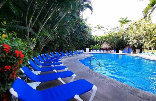 Fluvial Vallarta Apartment | Tropical Vibe & Pools, Great Location Near Beach