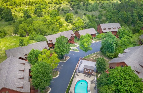 Branson Theater District Cabin | Tucked-Away but Close to Everything! Walk-in Cedar Log Cabin