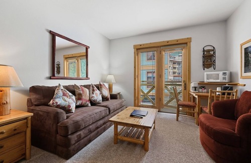 Copper Mountain Village Apartment | Tucker Mountain Hotel Style Room with 1 Bed #207A by RedAwning