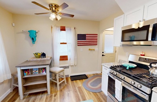 Clara City House | Turquoise Squirrel 27 : Lodge - walking distance to all amenities.