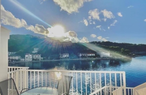 Povlja Apartment | Two bedroom apartment with balcony and sea view Povlja, Brač (A-21810-a)