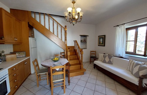 Steniai Cottage | Two levels traditional stone cottage villa