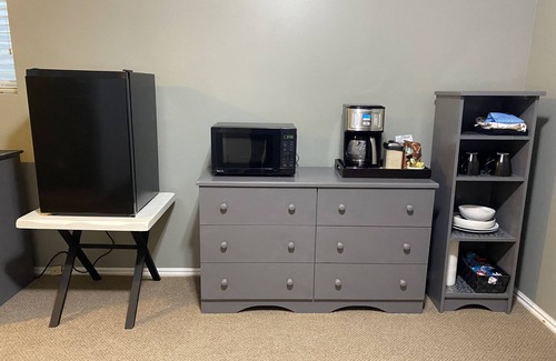 Sandy House | Two private bedroom, one bath, small kitchenette. Sleeps two.