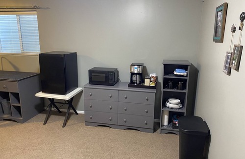 Sandy House | Two private bedroom, one bath, small kitchenette. Sleeps two.