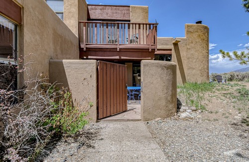 El Prado Condo | Two-Story Dog-Friendly Condo w/Private Patio, Free WiFi, Wood Fireplace, Views