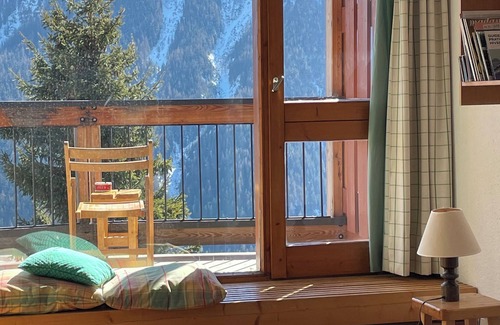 Vallandry Apartment | Typical studio with balcony in Plan Peisey 1600m