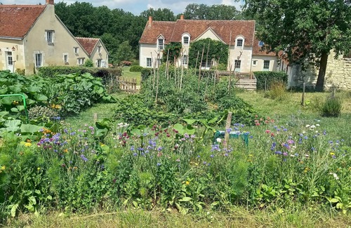 Mouzay House | Typical touraine farm in rural surroundings with lake, woods and swimming-pool.
