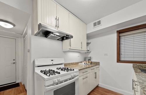 Tri-Taylor Apartment | UIC / Little Italy - Delightful 1 Bed 1 Bath Apt FREE PARKING & IN-UNIT WASH/DRY