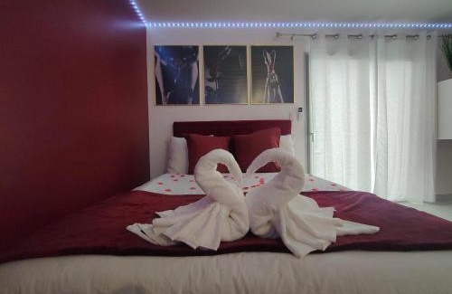 Meusnes House | Un amour passionnel,love room,15 min du zoo,balnéo XL privatisée et disponible toute l'année ,piscine couverte et chauffée d'avril à fin septembre à partager avec d'autres logements et elle est privatisée de 20h à 22h