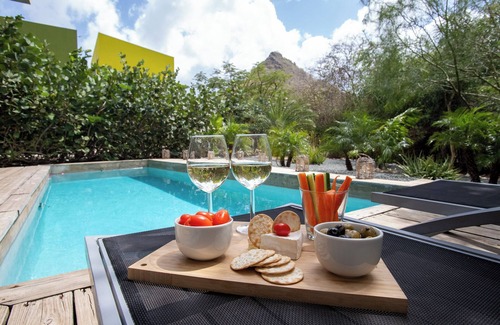 Sint Michiel Villa | Unique architectural villa with private pool on nature resort Bohemi