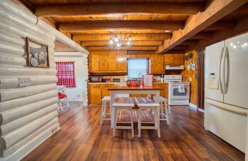 Bearss Plaza House | Unique cabin in the city pool home