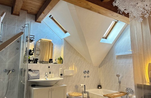 Rammersweier Apartment | Unique loft-maisonette apartment with valley view (Europapark + Baden-Baden)
