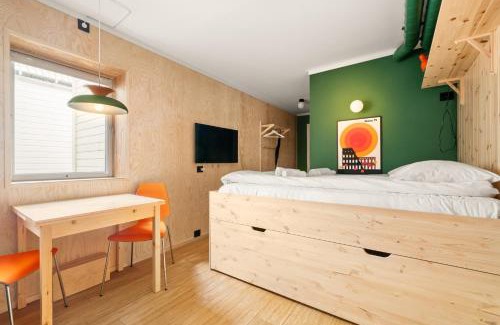 Bergenhus Apartment | Unique Studio I Custom Built I 500 Meters From Bryggen