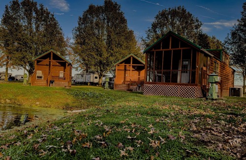 Rising Sun Cabin | Unplug & Reconnect: Riverside Camping, Kid-Friendly Fun & Modern Amenities