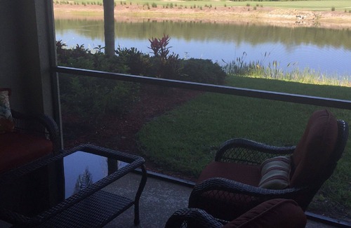 Naples Condo | Updated ground floor in Heritage Bay! 27 holes of Championship Golf