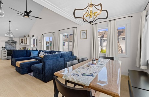 Seaside House | Updated Home One Block to the Promenade! Pet-Friendly with Guest House