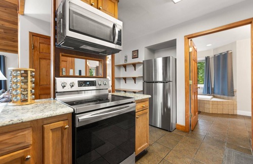 Rogers Ski Chalet | Updated Lake House, set atop the hill overlooking beautiful Deer Water Lake.