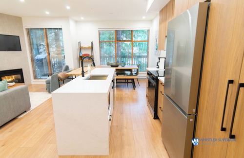 Village North Condo | Upgraded Whistler Village Condo. BBQ on the Deck, Pool and Hot Area