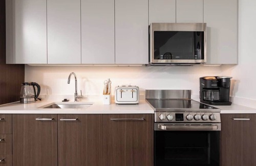 Central Square Apartment | Upscale 1BR MIT Harvard WiFi Gym W D Parking!