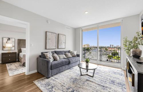 East Little Havana Apartment | Upscale Condo with Stunning City Views & Pool Access