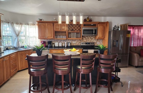 Tower Isle House | Upscale, Large country estate overlooking Spring Valley & the Caribbean Sea