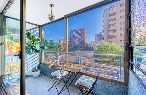 Santiago Apartment | Urban Bloom 3D, Wifi y Estacionamiento