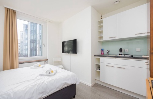 Sihlfeld Apartment | Urban Oasis with Queen Bed and City View (BE-12)