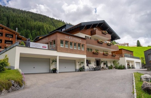 Damuels Apartment | Vacation apartment "Uga Tal" with small terrace - Hotel Garni Krumbach