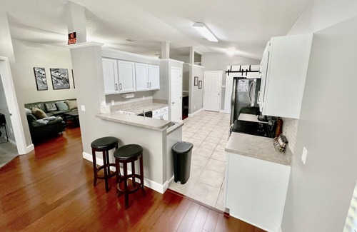 Golden Glades - The Woods House | Vacation Beach House with the heated private pool.