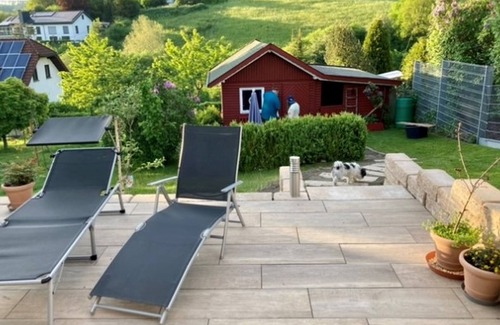 Langscheid House | Vacation home, 83sqm, 2 bedrooms, fitness room, terrace with garden, max. 4 persons