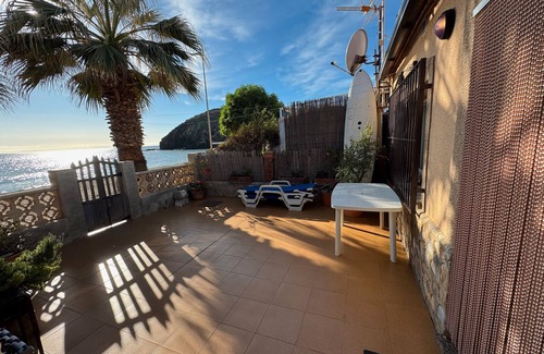 Calnegre y los Curas House | Vacation Home 'Beachhouse in Puntas de Calnegre' with Wi-Fi, Garden & Terrace