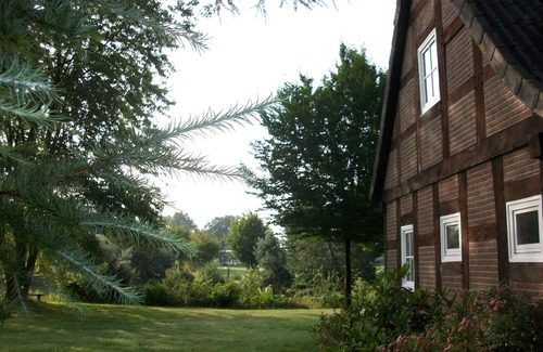 Westerstede Cottage | Vacation home on large, fenced property, bathing lake, secluded location