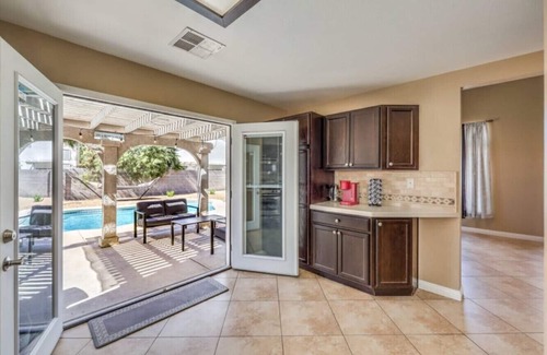 North Las Vegas House | Vegas Pool Retreat, Pool Table, 15 min to DT Vegas