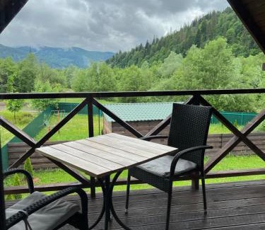 Mykulychyn Cabin | Veranda