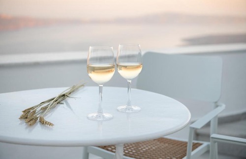 Imerovigli Apartment | Veranda View