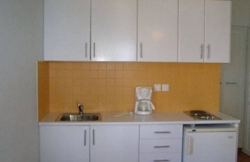 Kato Stalos Hotel | Vetoula hotel suite B4 on Stalos sandy beach
