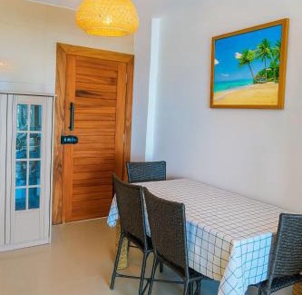 Antonio Diogo Apartment | VGFUN-447 3 quartos 2 wcs Vista Mar Pé na Areia Praia do Futuro