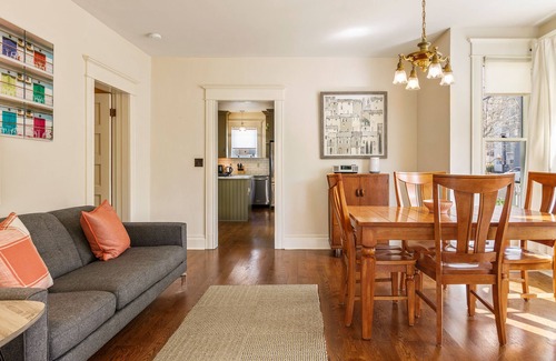 Old Ballard House | Victorian retreat on main floor of 1890s house in historic Ballard
