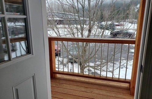 Pinehurst Condo | Views of the Mountain from the private decks of this upstairs condo.
