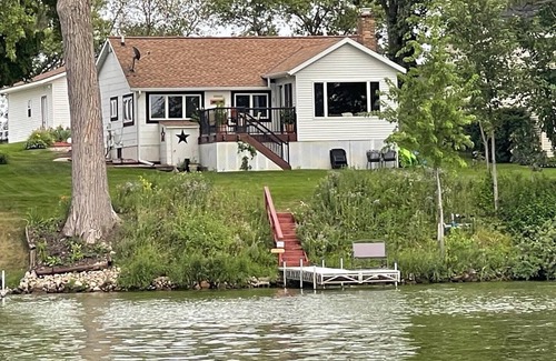 Sauk Centre House | Views! Peaceful, updated, and centrally-located waterfront retreat on Sauk Lake!