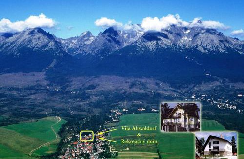 Stara Lesna Bed & Breakfast | Vila Altwaldorf B&B Vysoke Tatry