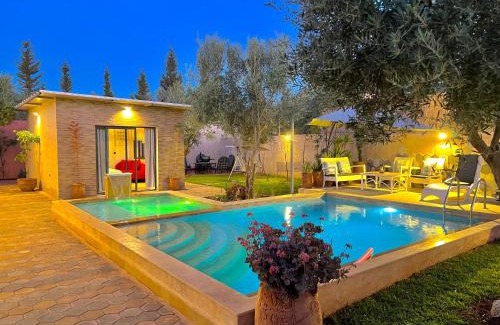 El Aggada Villa | Villa élégante à Marrakech avec jardin et piscine privée