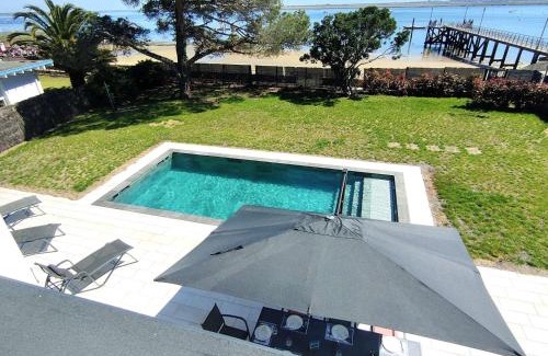 Lege-Cap-Ferret Villa | Villa 12 pers avec piscine chauffée et vue exceptionnelle, première ligne Bassin d'Arcachon - FR-1-736-32