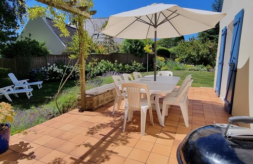 Concarneau Villa | Villa 300m beach of white sands has Concarneau - Wi fi, garden