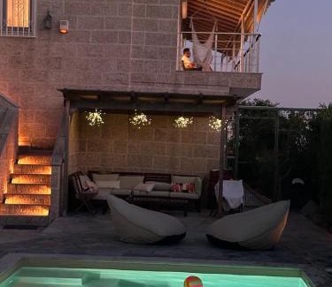 Kropia House | Villa Agia Marina 5m walk to the beach with private pool