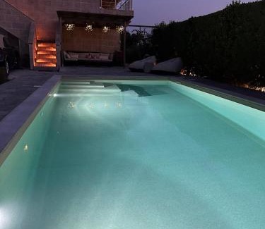 Kropia House | Villa Agia Marina 5m walk to the beach with private pool