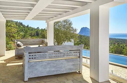 Sant Josep de sa Talaia Villa | Villa Ariel with private pool and sea view